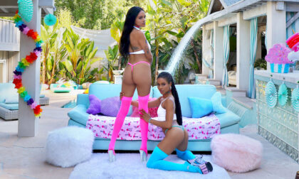 Julie Kay and Kira Noir are here to make your nastiest fantasies come true. They’re here to give you a double dose of anal debauchery. With these two