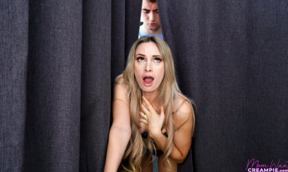 Busty and horny Micky Muffin wants orgasms and a baby so badly she'll fuck her stepson to get his creampie