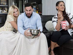 Nikki Sweet and I fuck and suck each other wildly when our stepmom is away exploring our filthy secret desires together