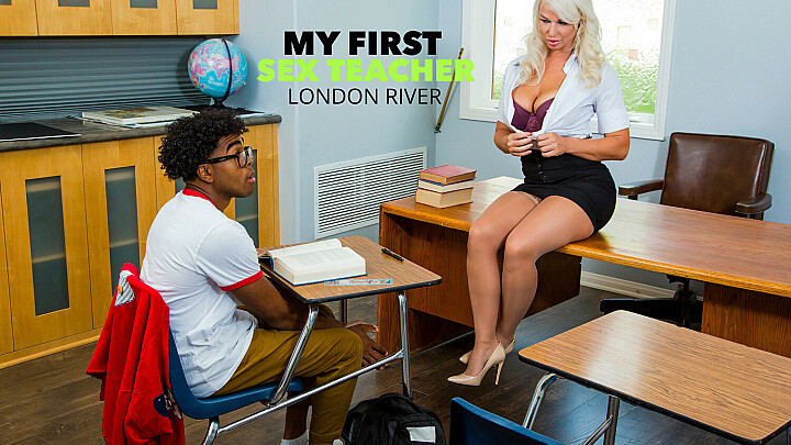 Zach is in desperate need to getting in to college and Ms. River is not very concerned about him getting in because she knows someone in the admissions but she wants a Big Black Cock fuck her in return for the favor