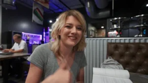 Dez Hansen sucks and gets fucked by a big black cock in public