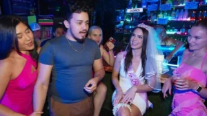 Emerald Loves gets fucked hardcore in a nightclub by a big dick