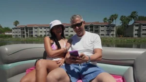 Jade Green gets fucked outdoors in various positions and sucks dick