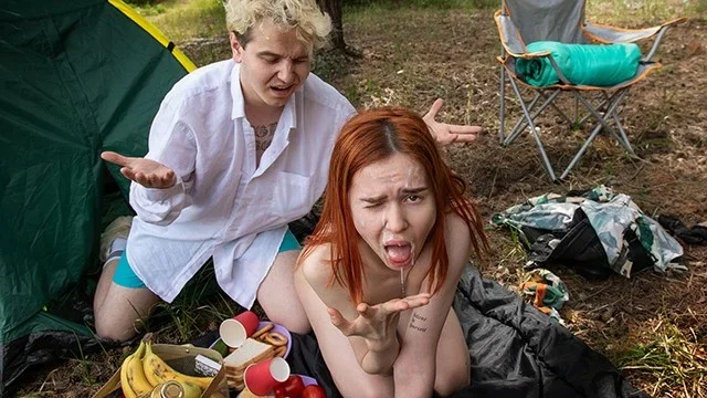 Chloe Gets Her Tight Pussy Fucked by Andrew Marshall in the Woods