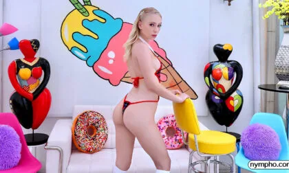 Braylin Bailey ma swoją pyszną cipkę wypełnioną wielkim penisem i to uwielbia